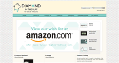 Desktop Screenshot of diamondpetrescue.org